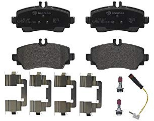 Brembo P 50 047 Bremsbelagsatz, Scheibenbremse - (4-teilig)