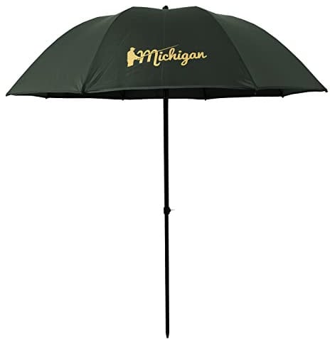 Michigan Fishing Umbrella with Top Tilt Brolly Shelter 75 Inch