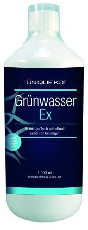 Unique Koi Grünwasser EX 1000 ml - Vernichtet grüne Schwebealgen