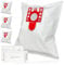 SPARES2GO Large Bags for Miele FJM C1 C2 C3 Compact Complete S4210 S6210 Vacuum Cleaners (Pack of 4 + Filters)