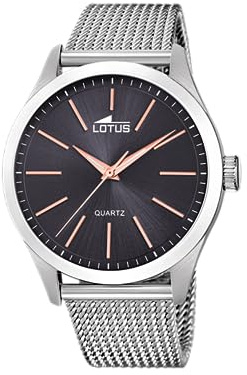 Lotus Uhr Für Herren 18570/4 Minimalist Silber Edelstahl Case SilberEdelstahl Band