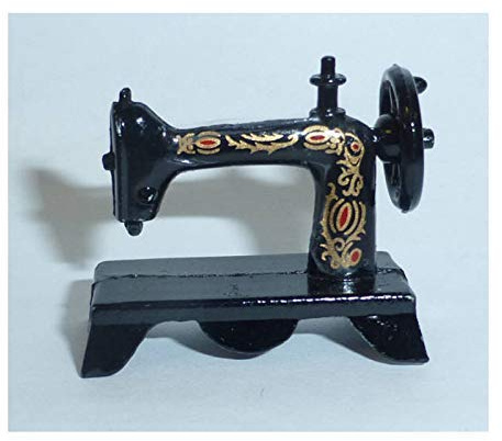 Creal 72060 alte Nähmaschine Metall 1:12 für Puppenhaus