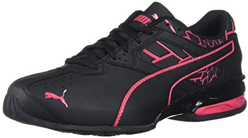 Puma Femme Tazon 6 Cross Trainer Basket, Noir-NRGY Rose, 39 EU