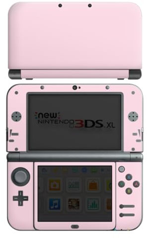 DeinDesign Skin kompatibel mit Nintendo New 3DS XL Folie Sticker rosa UtArt Farbe