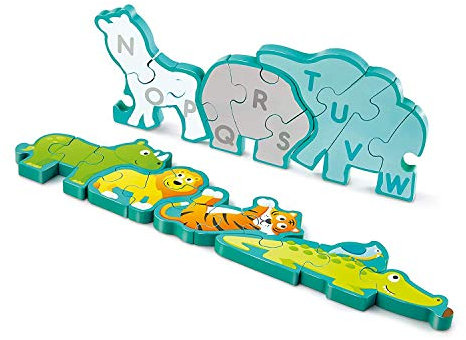 Hape E1627 Puzzle Alphabet & Tierparade