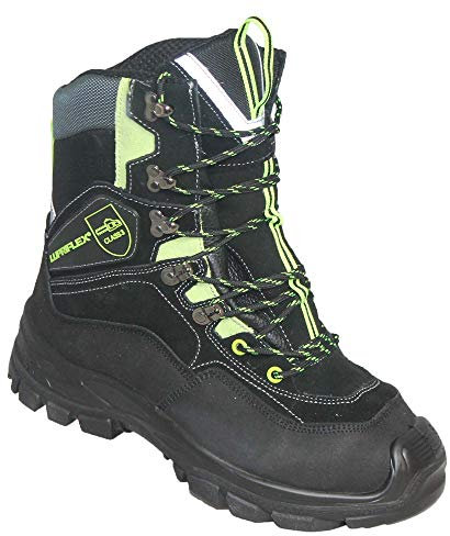 Lupriflex Sportive Hunter Pro 3-640 - Stivali antitaglio classe 3, colore: Nero, Nero , 41 EU