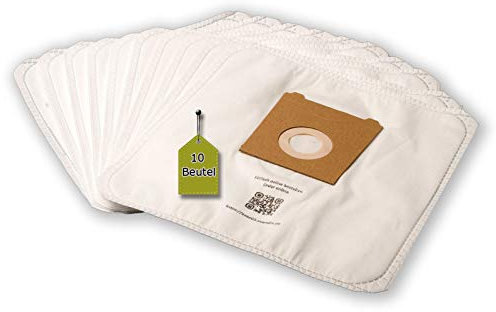10 Staubsaugerbeutel kompatibel mit SIEMENS VS Q5X1230/04, 10 Staubbeutel + 1 Mikro-Filter ähnlich Original Staubsaugerbeutel SIEMENS VS Q5... Serie, PowerProtect Typ G All,VZ 52 AF D E F GALL