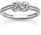 THOMAS SABO Ring Seil mit Knoten 925 Sterling Silber TR2399-001-21-48
