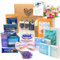 DELUXE Coffret Cadeau Femme, Coffret de Bain et de Soins, Cadeau Spa Femme, Cadeau pour Elle, Fête des Mères, Noël, Anniversaire - Bleu/Violet