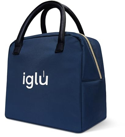 iglu Insulated Lunch Bag | Tote Bag | Lunch Box for Adults and Kids | 6L Cool Bag (Aspen, Blue Lagoon)
