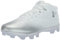Under Armour Men's Spotlight Franchise Rm 4.0 Football Shoe, (100) White/White/Metallic Silver, 45 EU