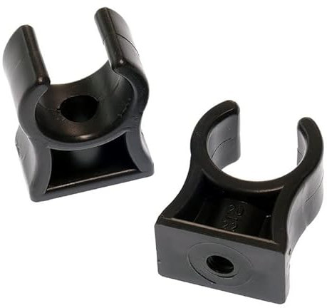 Rohrklemme RKPS 28 (3 Stück), Ø innen 28-30 mm Rohrclips Rohrhalter Kunststoff