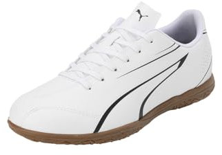 PUMA Herren Vitoria IT Soccer Shoe, White Black, 40.5 EU