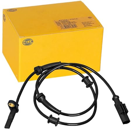 HELLA 6PU 358 217-251 ABS Sensor - Raddrehzahl - 2-polig - Hinterachse | Kompatibel mit: CITROËN JUMPER II Bus, JUMPER II Kasten, JUMPER II Pritsche/Fahrgestell, FIAT DUCATO Bus, DUCATO Kasten