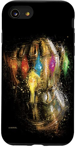 Marvel Avengers: Endspiel Thanos Infinity Gauntlet Hülle für iPhone SE (2020) / 7/8
