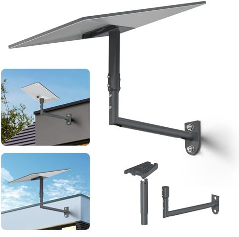 XLTTYWL Starlink Gen 3 Mount, 360 ° regolabile V3 montaggio a parete, Gen3 Pole Kit di montaggio con tubo adattatore per Gen3/Mini Starlink Internet Kit Satellite