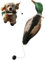 HiyyFloy Hundetrainings-Enten-Dummy-Trainer Wurfknebel, Hunde-apportier-trainingsspielzeug, Vogel-Dummy, Stockente, Imitiert Enten-Bumper-Spielzeug Für Welpen, Die Hunde Jagen