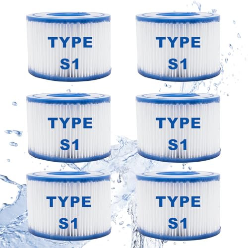 CYXG Typ S1 Whirlpool-Filter, robuster Spa-Filter, einfaches Set, Dacron-Papier, Whirlpool-Filter, Ersatzkartusche