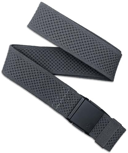 Arcade Belts Momentum Belt - Elastic Stretch Belt with Low-Profile Buckle, Travel-Friendly, Adjustable Fit