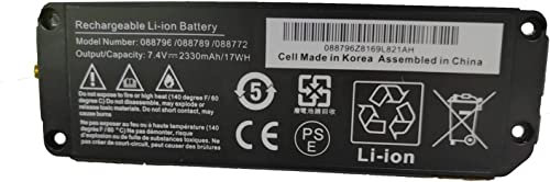 7,4 V 17 Wh 2330 mAh 088796 Laptop-Akku kompatibel für Bose Soundlink Mini 2 088789 088772