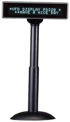 Registrierkasse, Kundenanzeige unabhängig for Registrierkassensystem POS-System for Geschäft Supermarkt Kassierer Anzeige Verbrauchsmenge für Gastronomie, Supermärkte, Bekleidungsgeschäfte(1 UK)