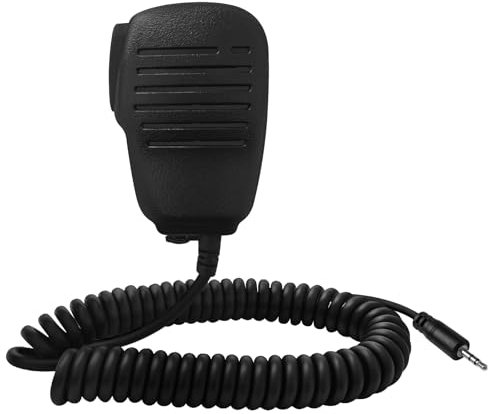 Handheld Speaker Mic 1 Pin 2.5MM Remote Shoulder Speaker Microphone for Motorola Walkie Talkie Two Way Radio Cxt195 PX655 Cx112 PX650 ACXT1035r ACXT145 ACXT545 MD200TPR MH230R,3.5mm Audio Jack
