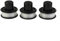 Lot de 3 têtes de débroussailleuse pour Black& Decker, A6226 GL250, GL310 GL360, bobine d'alimentation à bosses, fil de 6 m de long