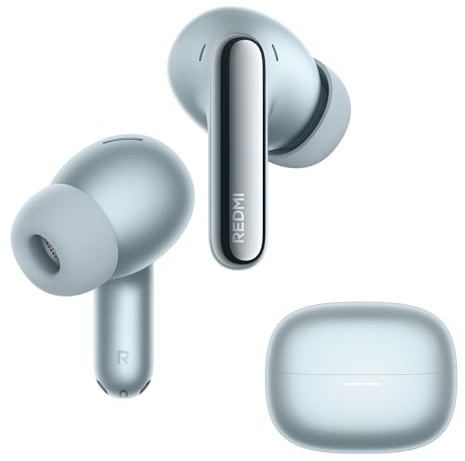 XIAOMI REDMI Buds 8 Pro, Cuffie Bluetooth, Cancellazione rumore, blu | ANC 55dB, driver triplo, Hi-Res HiFi, Dolby Audio, 33h+ riproduzione, Bluetooth 5.4, IP54