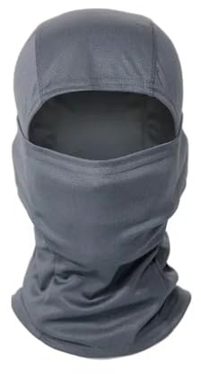 Winter Radfahren Caps Motorrad Helm Liner Warme Winddicht Sport Fahrrad Kopfbedeckung Atmungsaktive Hut Outdoor Kopf Warm Schild Ski Schal für Radfahren(Grey)