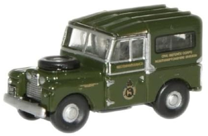 Oxford Diecast 1:148 Civil Defence Land Rover 88 Collectable model NLAN188001