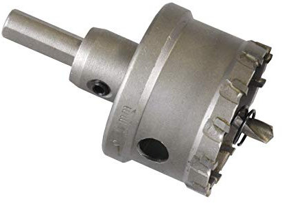 HM Lochsägen Lochbohrer Metallbohrkronen Trägerbohrer VA V2A V4A Blech Ø 45 mm