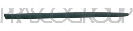 PRASCO PG0091413 Baguette et bande protectrice porte avant droite