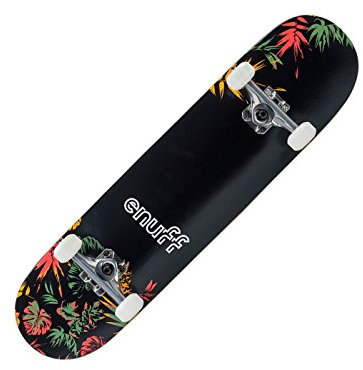 ENUFF Floral Skateboard Complete schwarz-orange schwarz-orange, standard