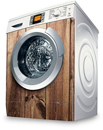 setecientosgramos Vinilo Lavadora | Stickers Washing Machine| Pegatina Lavadora | Wood II