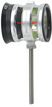 SHARROW Compound Bogen Visiere Scope Umfang Sight Pin 4 x 6X 8X Objektiv Bogen Anblick Topview Scope (Silber, Fensterdurchmesser: 32mm / 4X Vergrößerung)