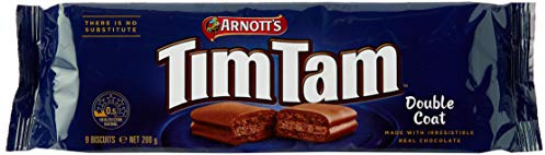 Arnotts Tim Tam Double Coat, 200 grams