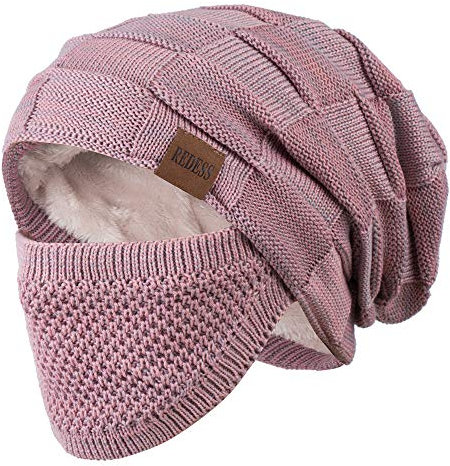 REDESS Beanie Mütze für Herren und Damen Winter Warme Mützen Stricken Slouchy Thick Skull Cap