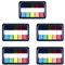 LRZCGB Sticky Tabs,500 Pieces Sticky Index Tabs Page Colorful Flags Sticky Notes Page Makers Sticky Index,5 Sets