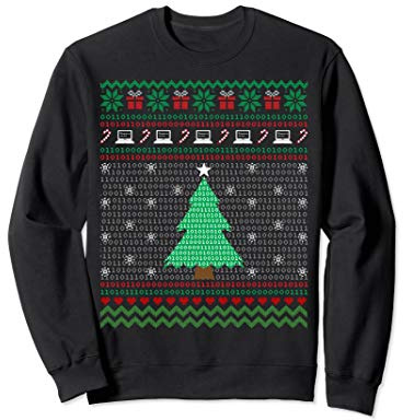 Coder Ugly Christmas Sweater Gift for Coders Sweatshirt
