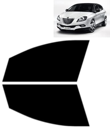 Pellicola Oscurante Vetri Auto Anteriori per-Lancia Delta 5-Porte 2009-2013 (50% Fumo Chiaro)
