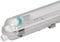 HOFTRONIC - LED-Feuchtraumleuchte 120 cm 6000K Kaltweiß 18W 2520lm 140lm/W Flimmerfrei Verlinkbar T8 Werkstattlampe IP65 Wasserfest Wannenleuchte Leuchte für Garage Keller Bad Büro Warenhaus