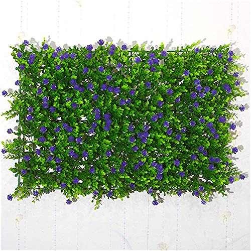 GXBCS Künstliche Hecke Efeublatt Pflanzen Kunstblumen Pflanzen Kunststoff Rasen Teppich Wand Balkon Zaun für Home Decor Grünes Gras Kunstrasen Pflanzen Garten Ornament S++
