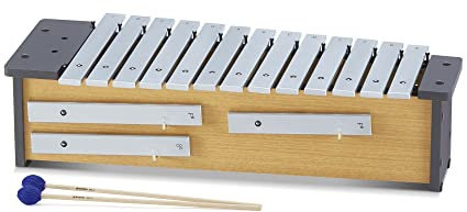 Suzuki Orff instrument Metallophone Alto 16notes MPA-16 (Basic notes 13 + chromatic notes 3)