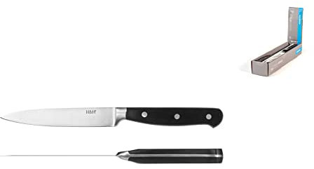 H&H 9877500 Coltello Bistecca Professional, Lama Liscia