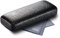 FEFI - Stabiles Hardcase Brillenetui im metallic schwarzen Glitter-Look (schwarz)