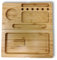 EKNA Rolling Box Stash Box - Juego de bandejas giratorias (22 x 12 x 4 cm, cierre magnético, versión 2)