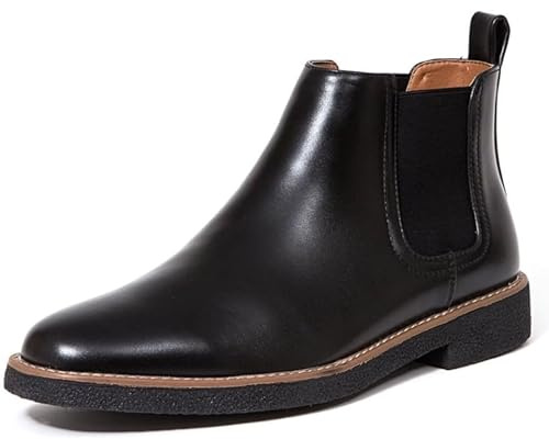 Deer Stags Stivale uomo Chelsea Boot, Nero, 14 Wide