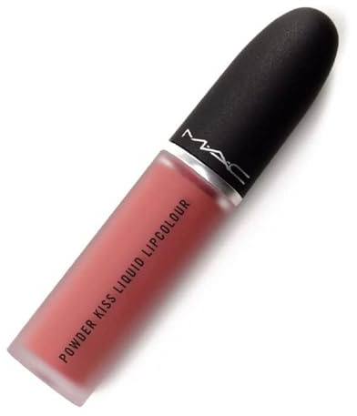 Powder Kiss Liquid Lipcolor - 989 Mull It Over by MAC for Women - 0.17 oz Lipstick