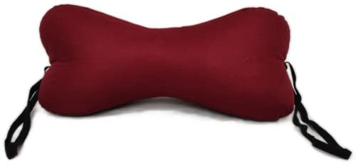 TAKIMED Lesekissen in Knochenform, Nackenkissen, Autokissen, Kissen für Bürostuhl, Nackenkissen, TV-Kissen, Mehrzweckkissen, italienisches Produkt.