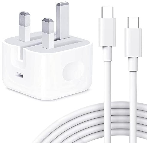Charger for iPad Pro 20W USB C Fast Charger With 2M USB C Cable for iPad Pro 12.9/11 2018 to 2022, for iPad Air 10.9 Gen 4th/5th, for iPad Mini 6th, for iPad 10th Generation 2022 2021 2020 - White
